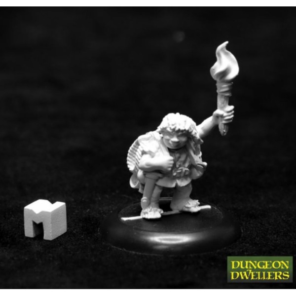 Reaper Dungeon Dwellers - Metal - Gus Greenweevil, Halfling Henchman