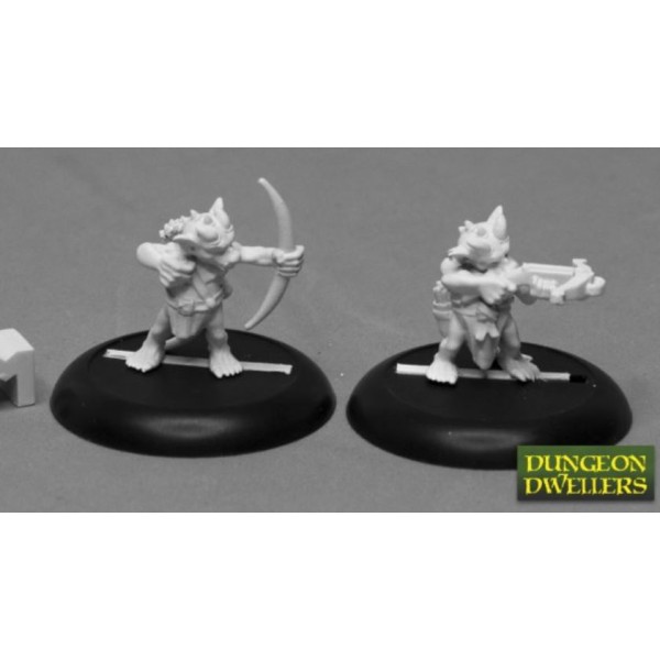 Reaper Dungeon Dwellers - Metal - Kobold Archers (2)