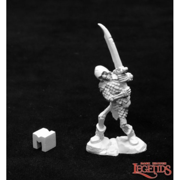 Reaper - Dark Heaven Legends - Bog Skeleton with Two-Handed Sword