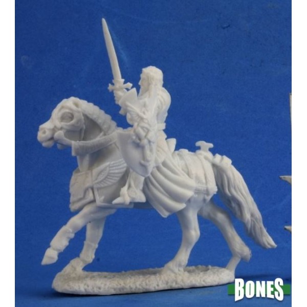 Reaper - Bones - Sir Daniel, Mounted Crusader