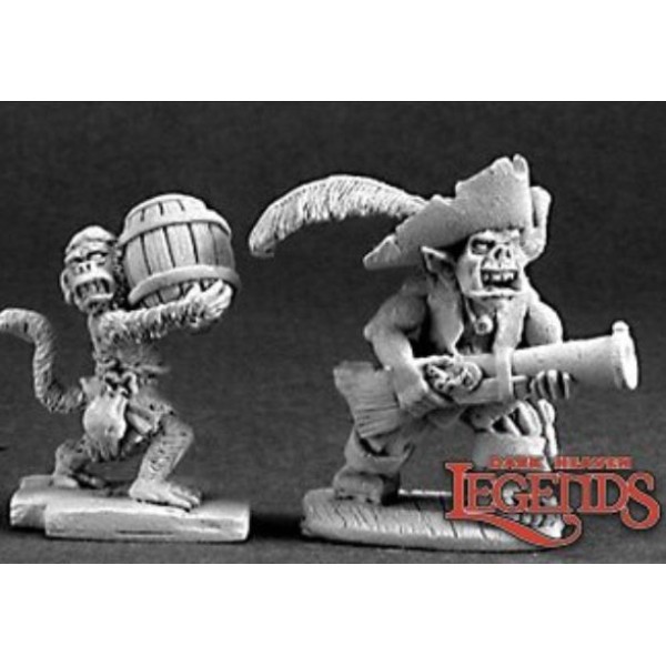 Reaper - Dark Heaven Legends - Goblin Pirate and Powder Monkey