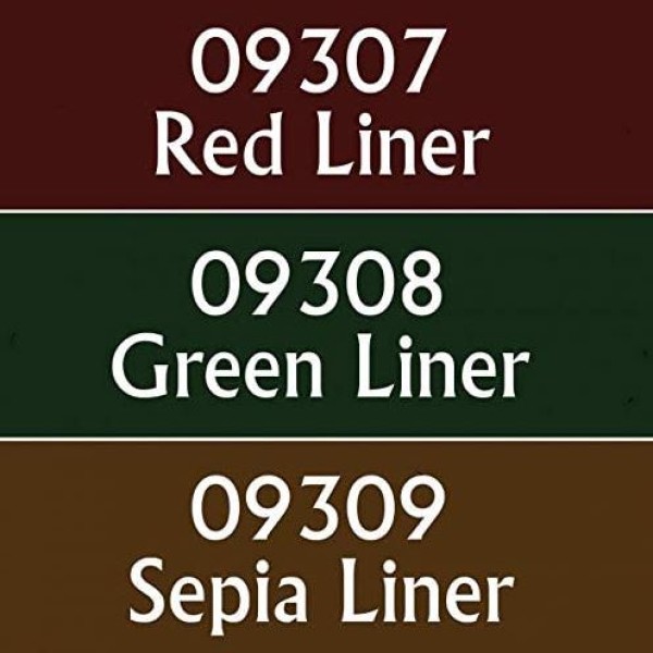 Reaper Master Series Triads: MSP Core Colors Triad: Liners II (09307-09309)