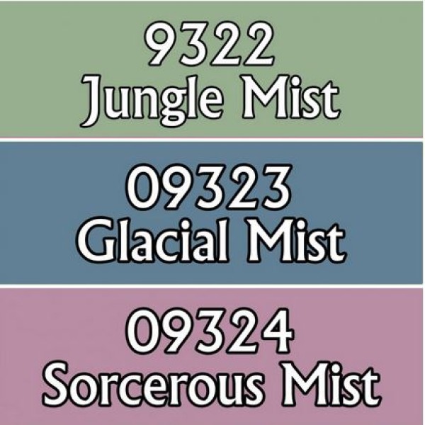 Reaper Master Series Triads: MSP Core Colors Triad: Misty Colors