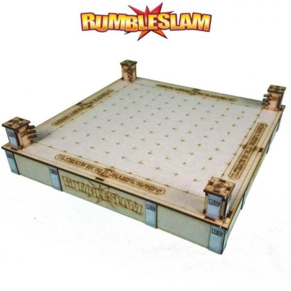 RUMBLESLAM Fantasy Wrestling - Deluxe MDF Ring