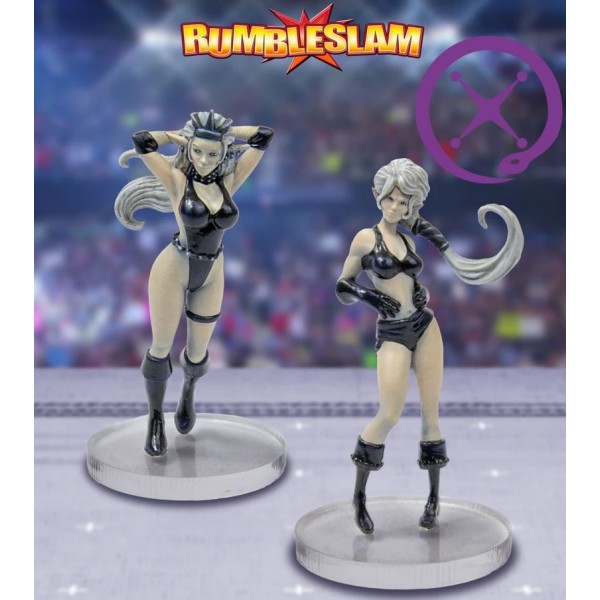 RUMBLESLAM Fantasy Wrestling - Dark Elf Brawler & Dark Elf Grappler