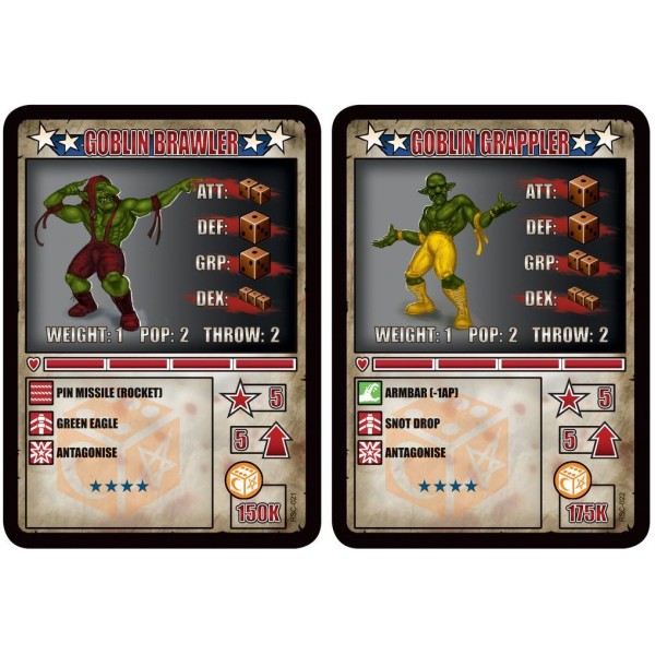 RUMBLESLAM Fantasy Wrestling - Goblin Brawler and Goblin Grappler