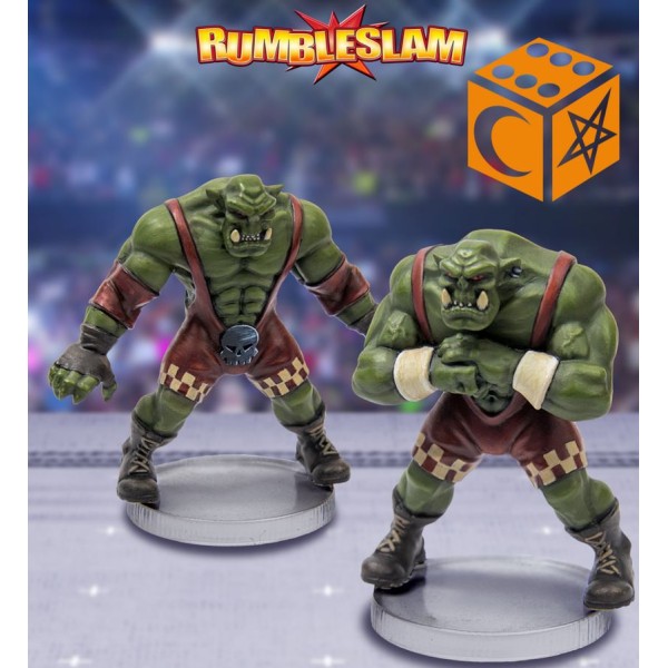 RUMBLESLAM Fantasy Wrestling - Orc Brawler and Orc Grappler