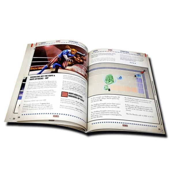 RUMBLESLAM Fantasy Wrestling - Rulebook