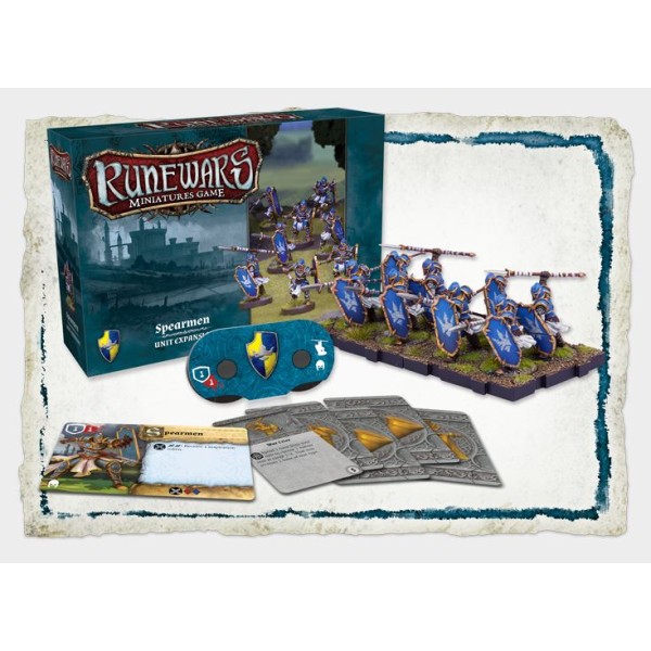 Runewars Miniature Game Spearmen Unit Expansion 