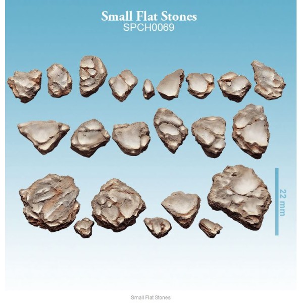 Spellcrow - 28mm Fantasy: Small Flat Stones (22)