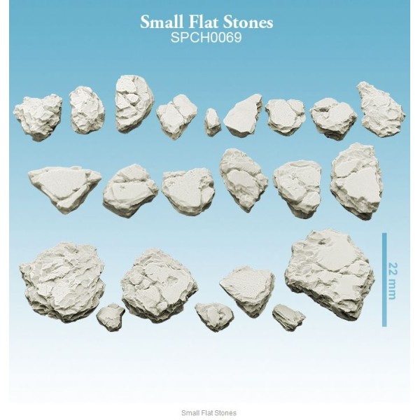 Spellcrow - 28mm Fantasy: Small Flat Stones (22)