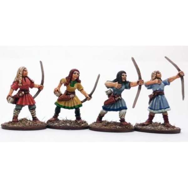 SAGA - 2nd Edition - Age of Magic - Shieldmaiden Archers Levy (12)