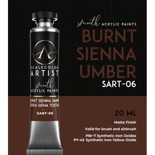 Scale75 - Scalecolour Artist - Burnt Sienna Umber 20ml