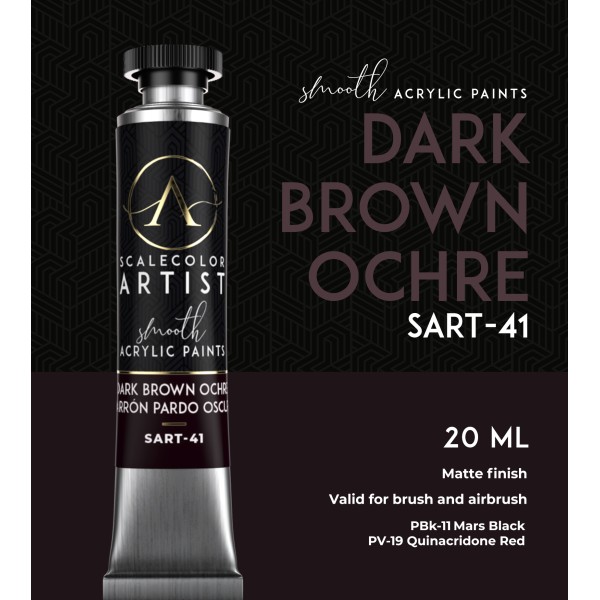 Scale75 - Scalecolour Artist - Dark Brown Ochre 20ml