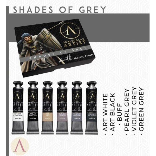 Scale75 - Scalecolour Artists Set - SHADES OF GREY