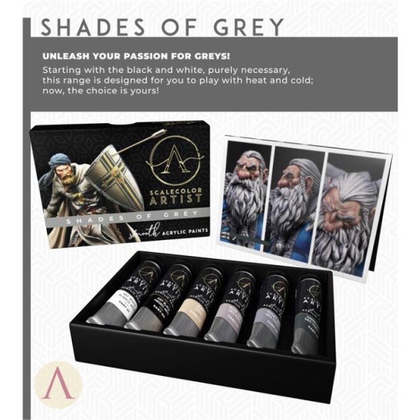 Scale75 - Scalecolour Artists Set - SHADES OF GREY