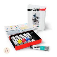 Clearance - Scale75 - Scalecolor Floww Oil Paints - FLOW PRIMARY COLOUR SET