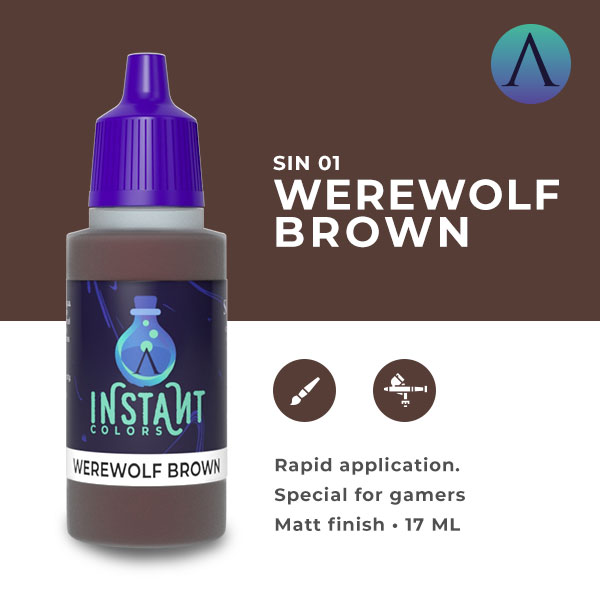 Scale75 - Instant Colors - Werewolf Brown 17ml