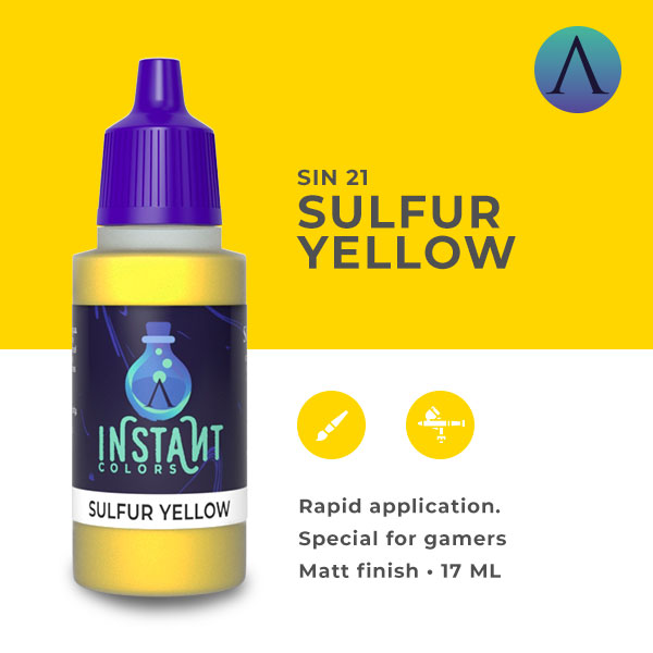 Scale75 - Instant Colors - Sulfur Yellow 17ml