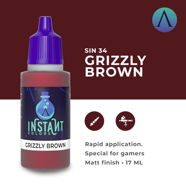 Scale75 - Instant Colors - Grizzly Brown 17ml