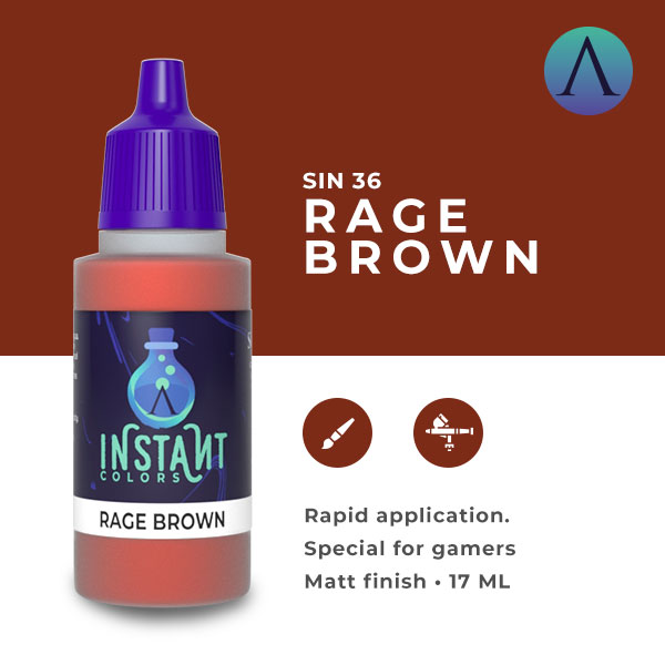 Scale75 - Instant Colors - Rage Brown 17ml