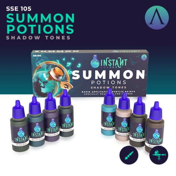 Scale75 - Instant Colors - Summon Potions - Shadow Paint Set