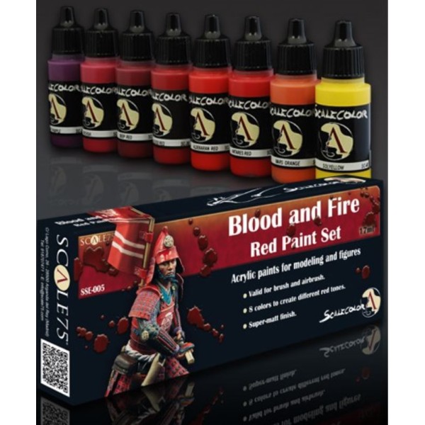 Scale75 - Scalecolour Sets - BLOOD and FIRE