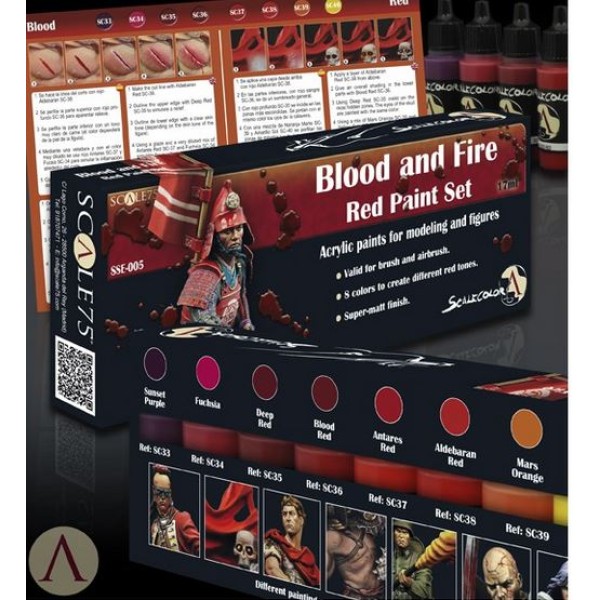 Scale75 - Scalecolour Sets - BLOOD and FIRE