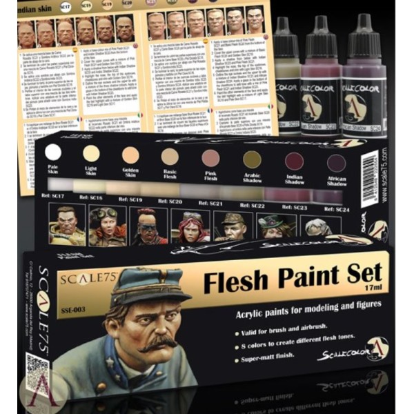 Scale75 - Scalecolour Sets - FLESH 