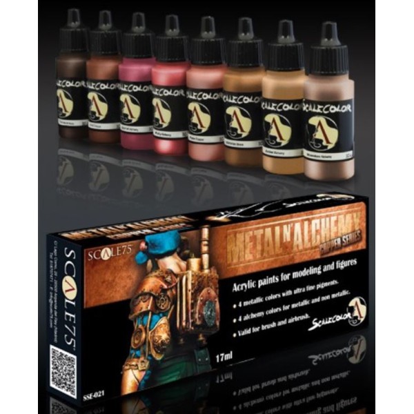 Scale75 - Scalecolour Sets - METAL and ALCHEMY - COPPER SERIES 