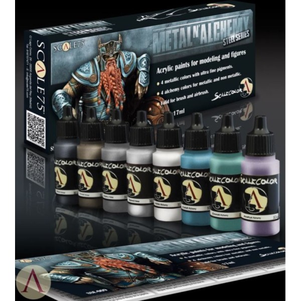 Scale75 - Scalecolour Sets - METAL and ALCHEMY - STEEL