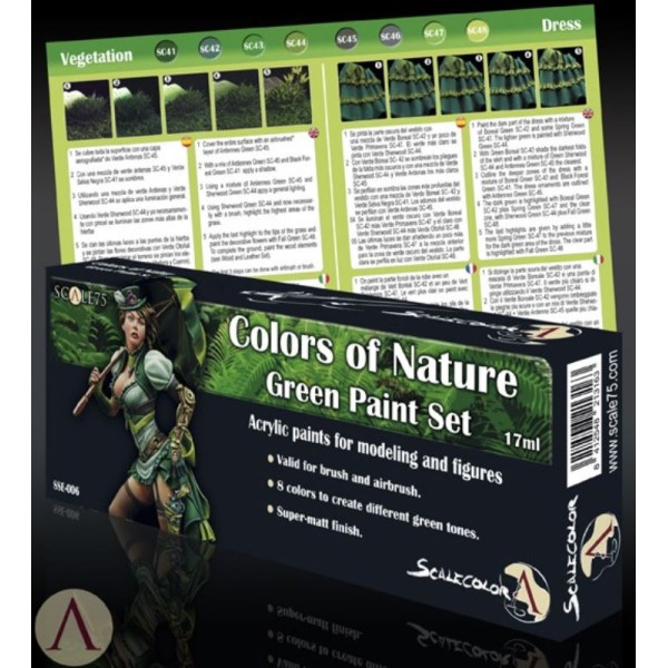 Scale75 - Scalecolour Sets - COLOURS of NATURE