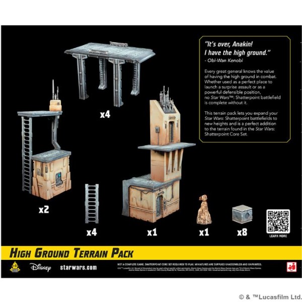 Star Wars: Shatterpoint - High Ground Terrain Pack