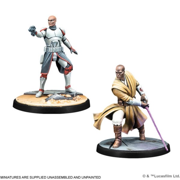 Star Wars: Shatterpoint - This Party's Over: Mace Windu Squad Pack