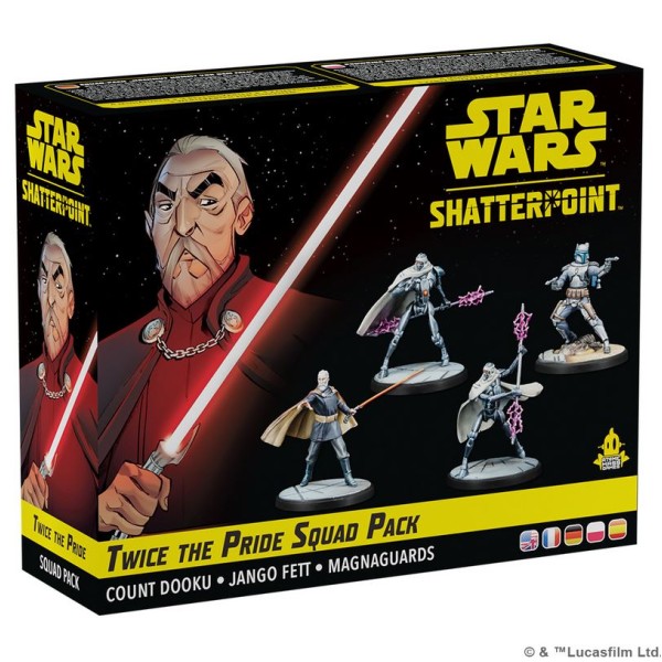 Star Wars: Shatterpoint - Twice the Pride: Count Dooku Squad Pack