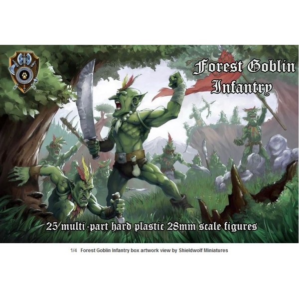 Shieldwolf Miniatures - Forest Goblin Infantry