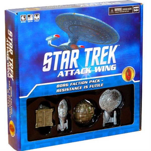 Star Trek - Attack Wing Miniatures Game - Borg Faction Pack - Resistance Is Futile