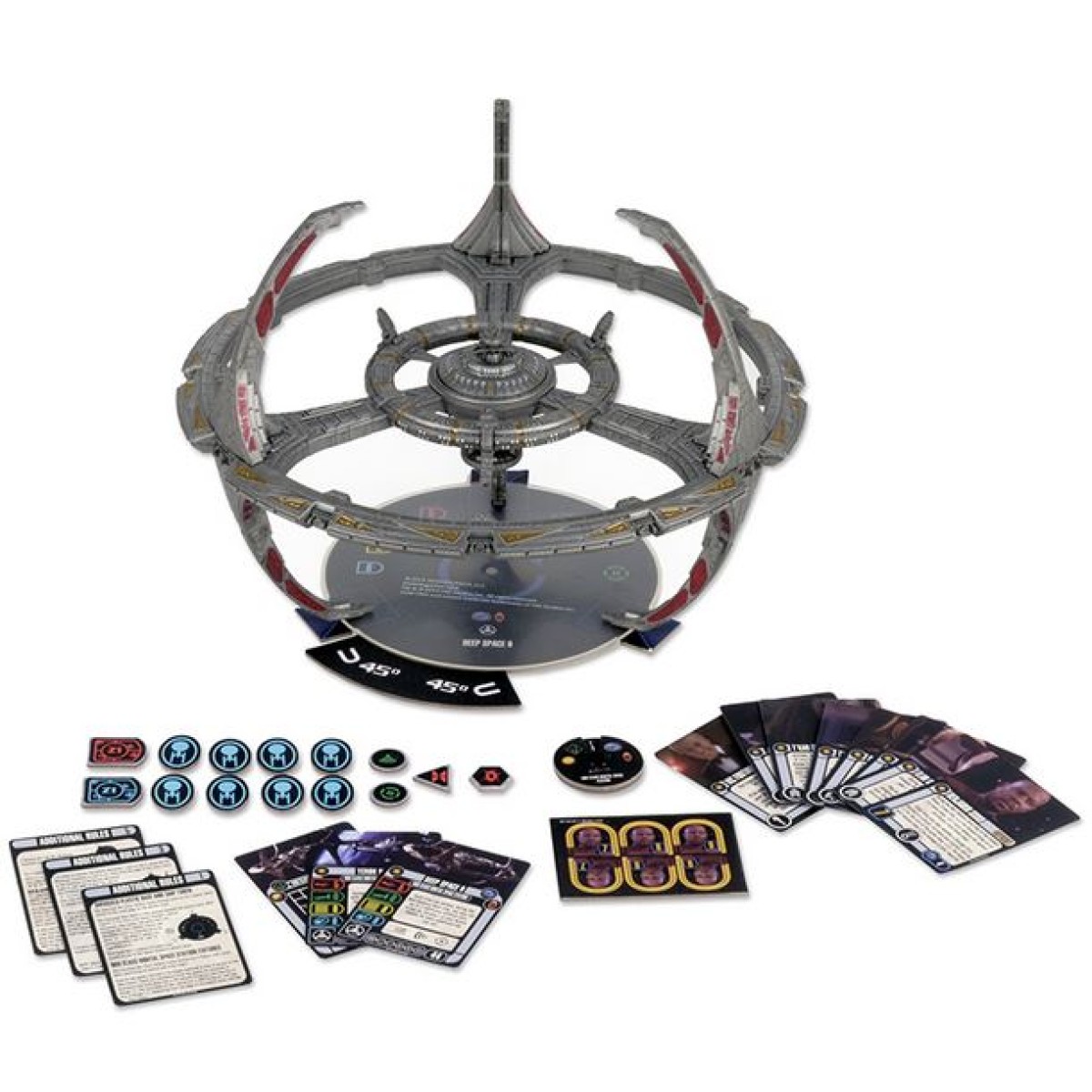 Spaces9. Стартрек Attack Wing Deep Space 9. Star Trek Deep Space Nine Toys. Мини игрушка Космическая станция. Star Trek ds9 Toys.