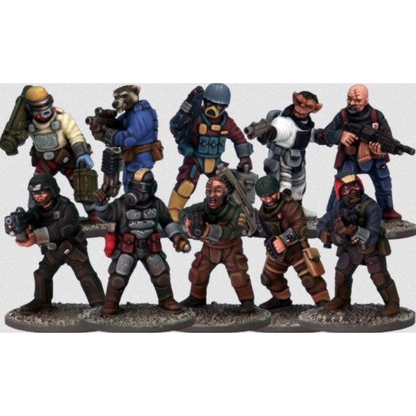 Stargrave - Mercenaries - Plastic Boxed Set