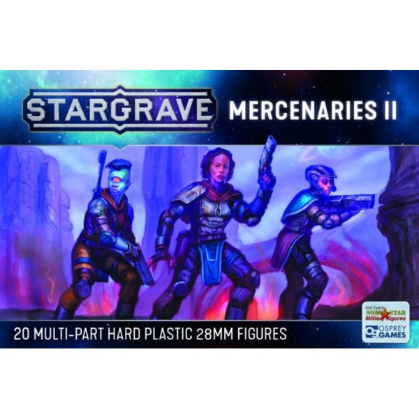 Stargrave - Mercenaries II (Female) - Plastic Boxed Set