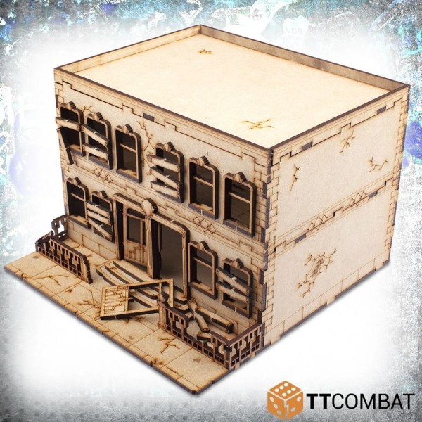 TTCombat - MDF Terrain - City Streets - Abandoned Apartment