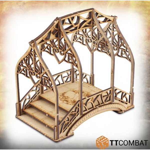 TTCombat - MDF Terrain - Savage Domain - Elven Bridge