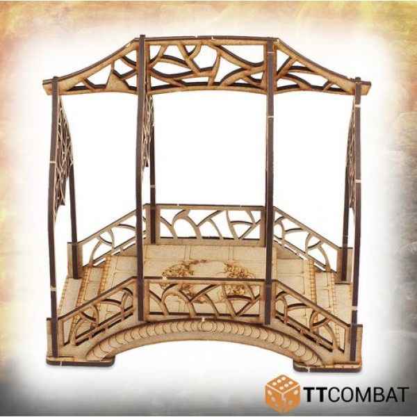 TTCombat - MDF Terrain - Savage Domain - Elven Bridge