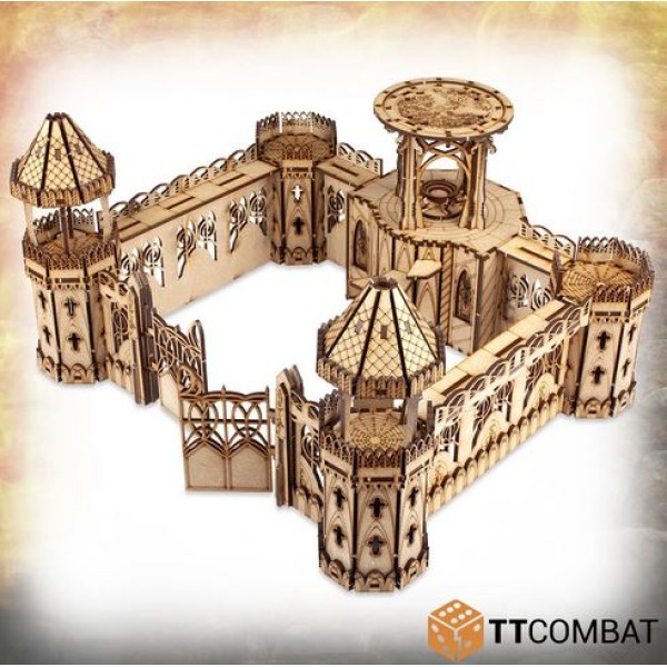 TTCombat - MDF Terrain - Savage Domain - Elven Castle
