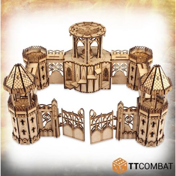 TTCombat - MDF Terrain - Savage Domain - Elven Castle