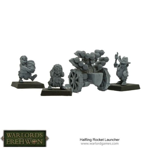 Warlords of Erehwon - TTCOMBAT - Halfling Rocket Launcher 