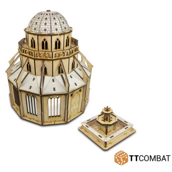 TTCombat - MDF Terrain - Sci-Fi Gothic - Scriptorium