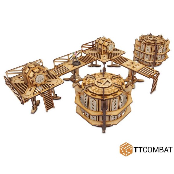 TTCombat - MDF Terrain - Sci-Fi Gothic - Strikezone: Chem Factory