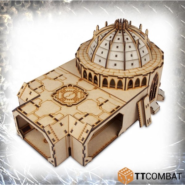 TTCombat - MDF Terrain - Sci-Fi Gothic - Fortified Command Centre