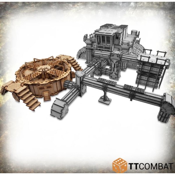 TTCombat - MDF Terrain - Industrial Hive - Sector 4 - Mega Turbine